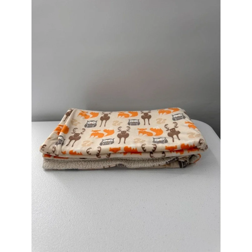 Baby Vision Woodland Animal Baby Blanket 30